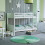 (Grey) White Gemini Detachable Kids Bunk Bed & Drawers 1
