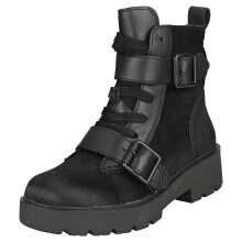 UGG Zorrah Calf Hair Womens Fashion Boots in Black - Size 3 UK