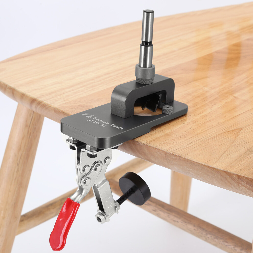 35Mm Pocket Hole Jig Set Woodworking Guide Drill Angle Hole Locator 714131835768