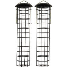 Large Hanging Fatball Bird Feeders For Feeding Stations (Set of 2)