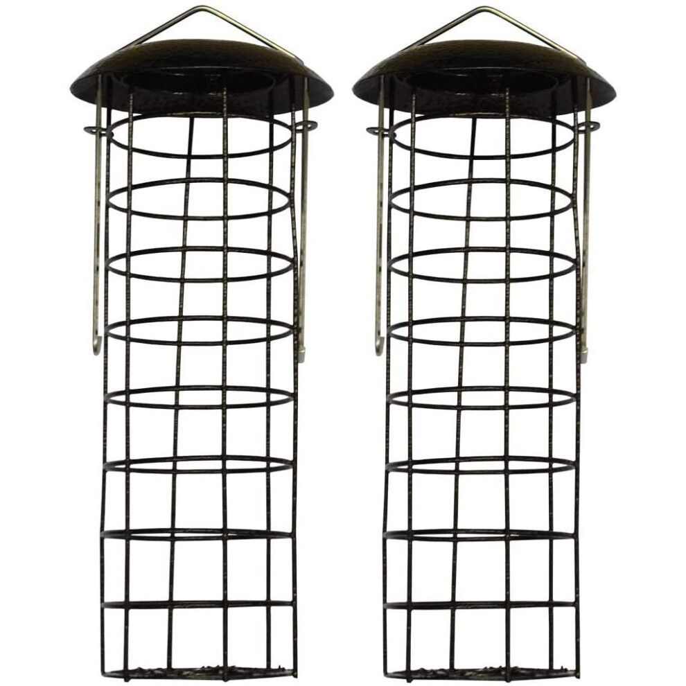 Hanging Fatball Bird Feeder For Metal Bird Feeding Stations (Set of 2)