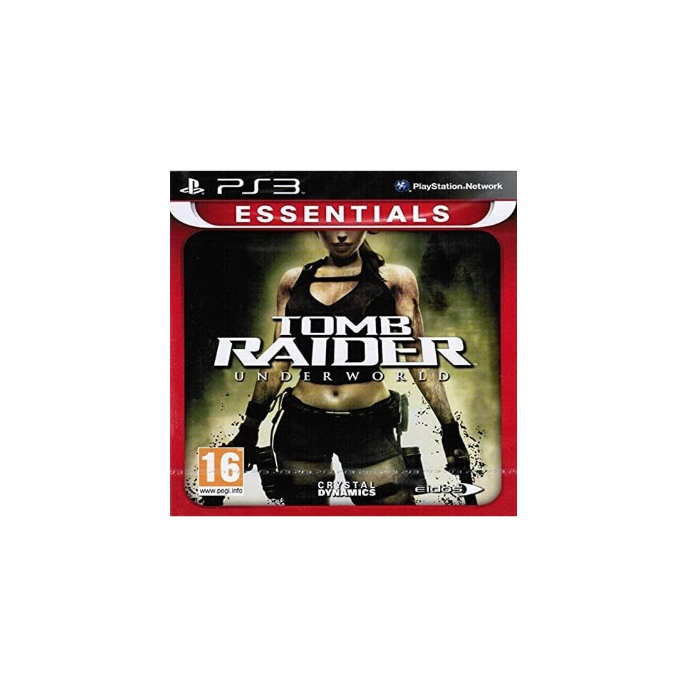 Playstation Tomb Raider Underworld Essentials | Sony 3 Ps3 | Video Game