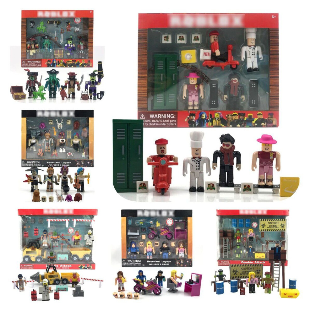 Roblox Figures Sets Robot Boys Girls Gift Toy Cake Topper Collection Merchandise on OnBuy