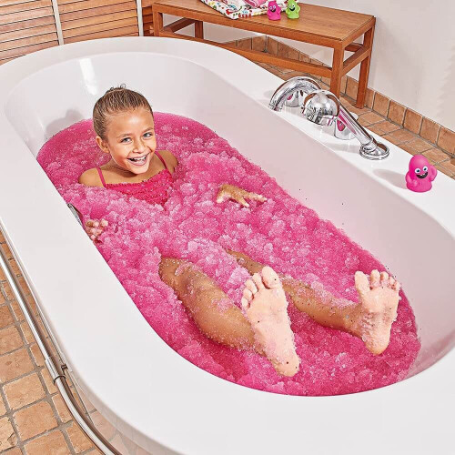Zimpli Kids Orange and Pink Slime Baff Pack 2