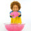 Zimpli Kids Orange and Pink Slime Baff Pack 4