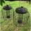 Selections Heavy Duty Squirrel Proof Hanging Bird Nut Feeder Set 2