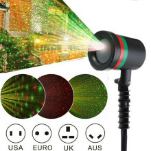 LED Moving Laser Projector Light New Year Christmas Party Outdoor Landscape Lamp