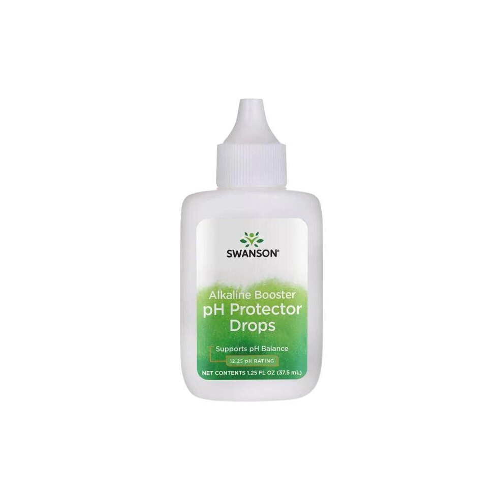Photos - Vitamins & Minerals Swanson Alkaline Booster pH Protector Drops - 37 ml.