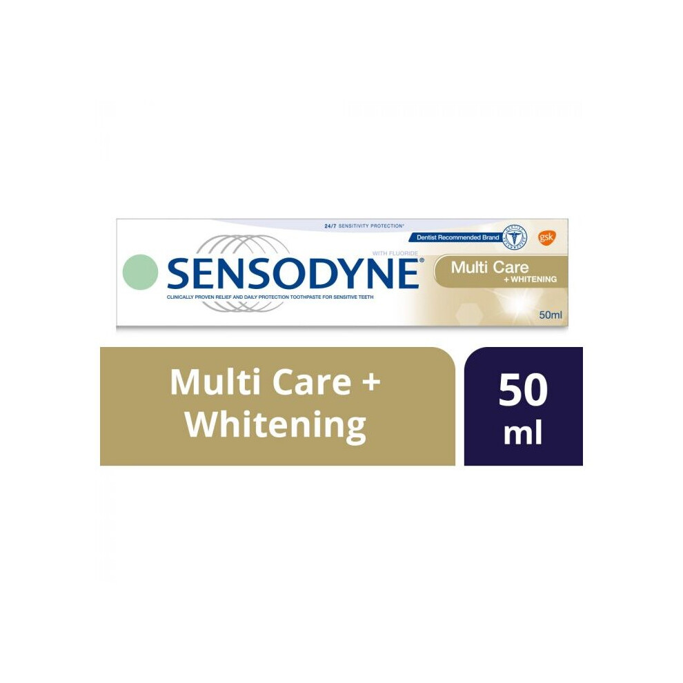Sensodyne Multi Care Toothpaste: Gentle Care For Sensitive Teeth