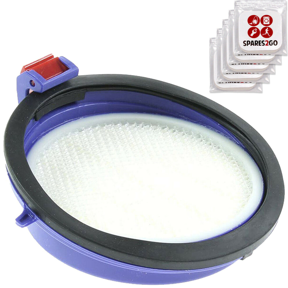 Spares2go Hepa Post Motor Filter For Dyson Dc25 Dc25i Vacuum + Fresheners