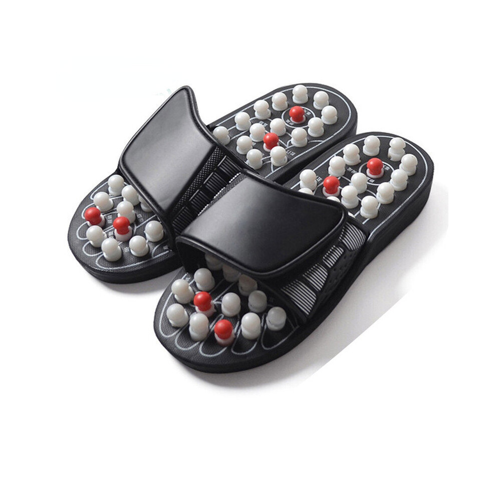 Hkhbjs (41) 2Pc Feet Massage Slipper Acupuncture Therapy Massager Shoes