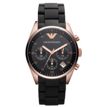 Emporio Armani Silicone AR5906 Ladies Quartz Watch
