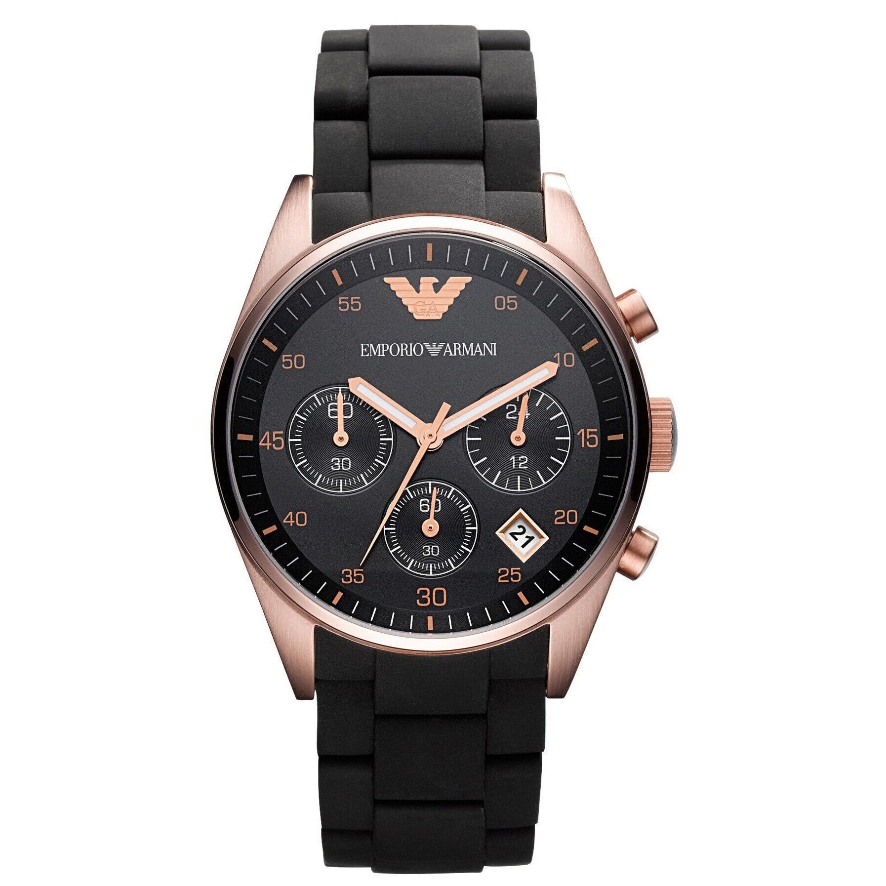 Emporio Armani Silicone AR5906 Ladies Quartz Watch on OnBuy