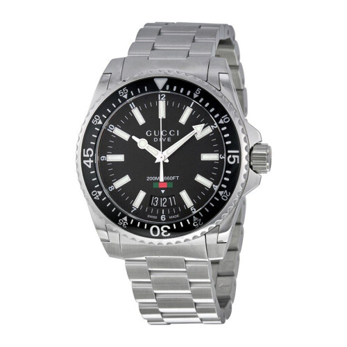GUCCI Gucci Dive YA136301 Ανδρικό ρολόι χαλαζία