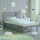 (Grey) Libra Under Bed Drawers Sliding Storage Pine Wood 2