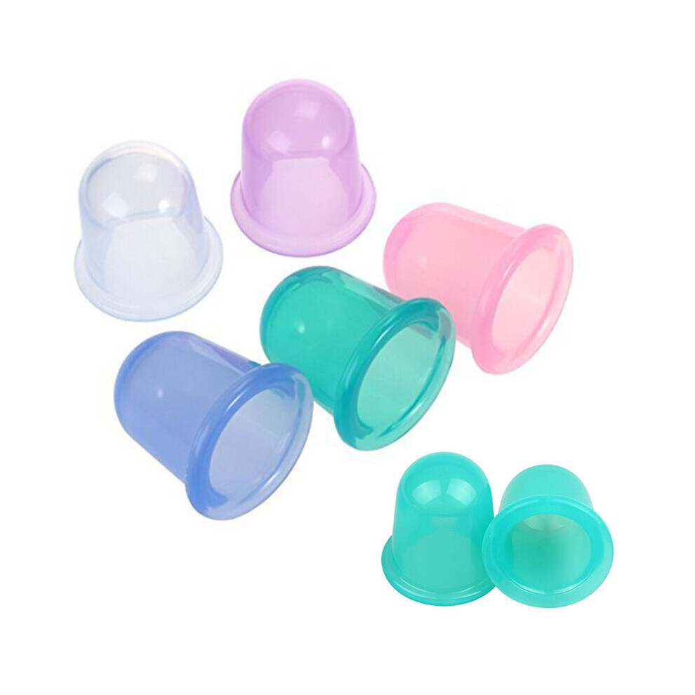 Hkhbjs Green (Green) 2Pcs Chinese Medical Vacuum Jar Cans Cupping Cup Anti Cellulite Suction Cup