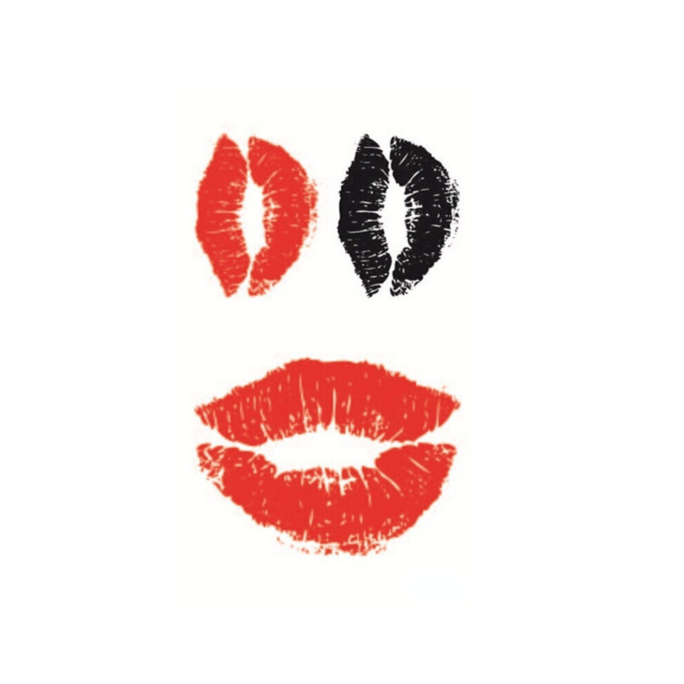 Amazon.com : 6Pcs Red Lips Tattoo Stickers, Small Temporary Kiss Stickers  Water- proof Body Art Tattoo Stickers for Women Girls Kids Decorations  Tattoo : Beauty & Personal Care