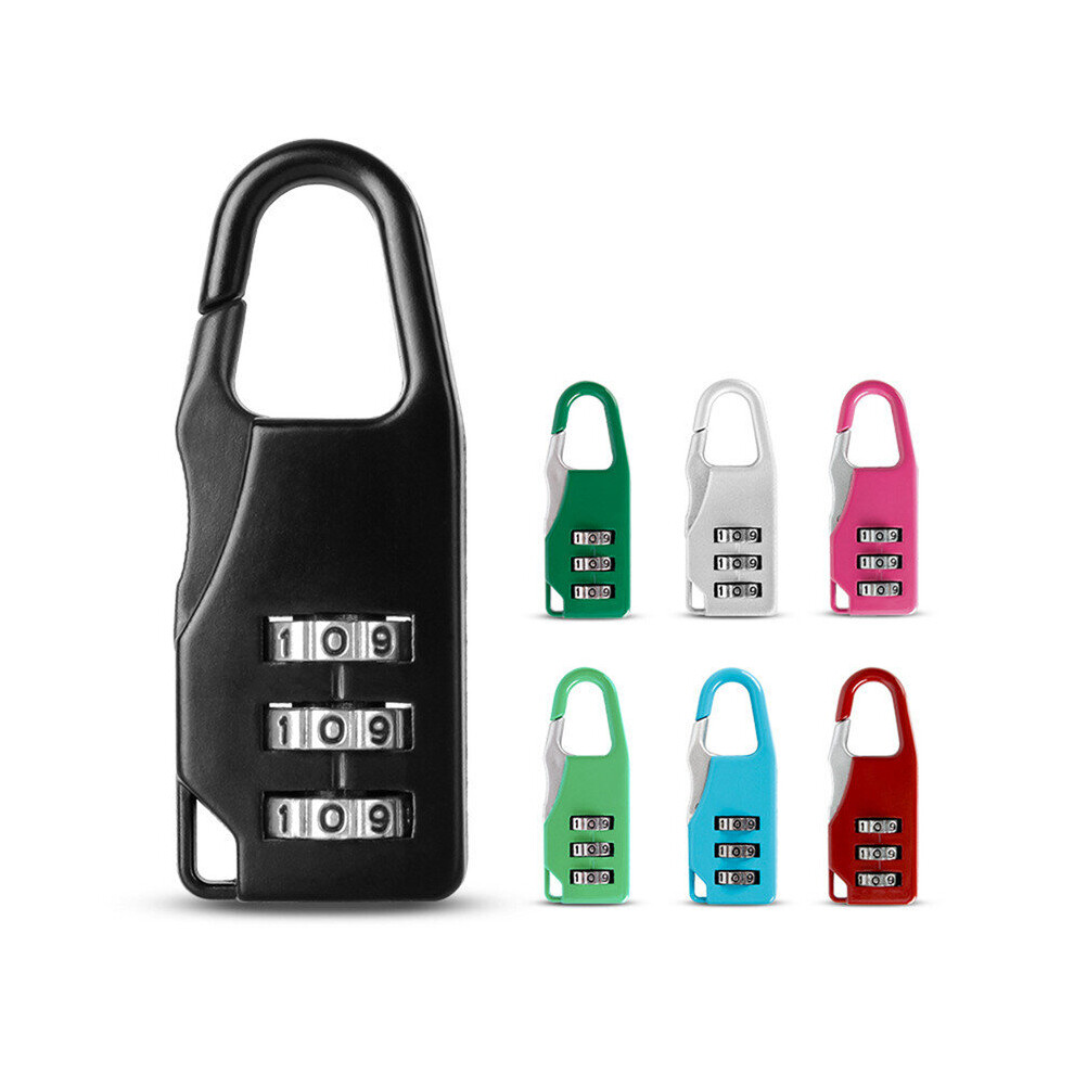 (Sky Blue) Mini Dial Digit Number Code Password Combination Padlock-image-OPC-P8QKT6W-NEW