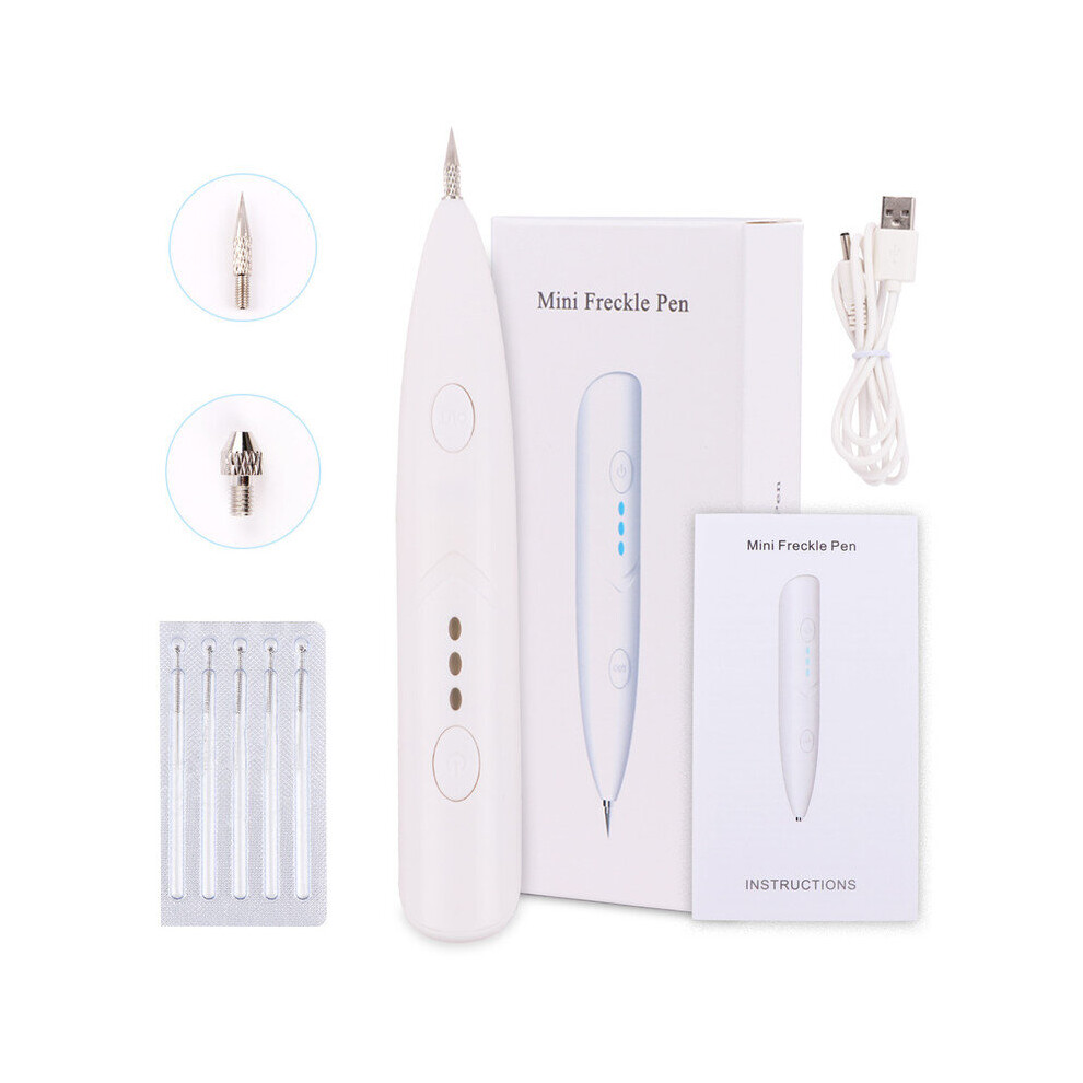 Hkhbjs Plasma Pen Freckle Remove Pen Wart Remover Mole Tattoo Remover Machine
