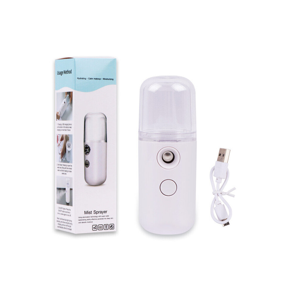 Hkhbjs Pink (Pink) Nano Facial Sprayer Usb Nebulizer Face Steamer Humidifier