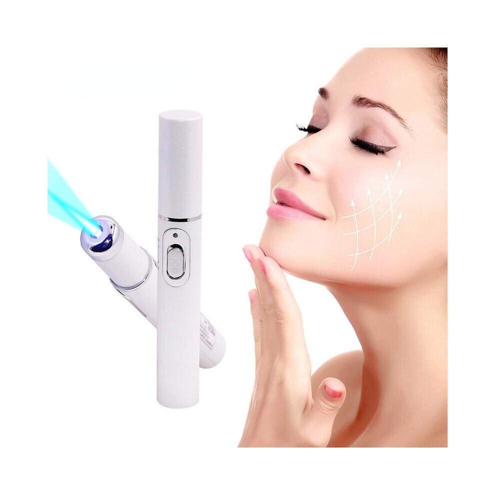 Portable blue / Red Light Scar Acne Remover Therapy Wrinkle Pen