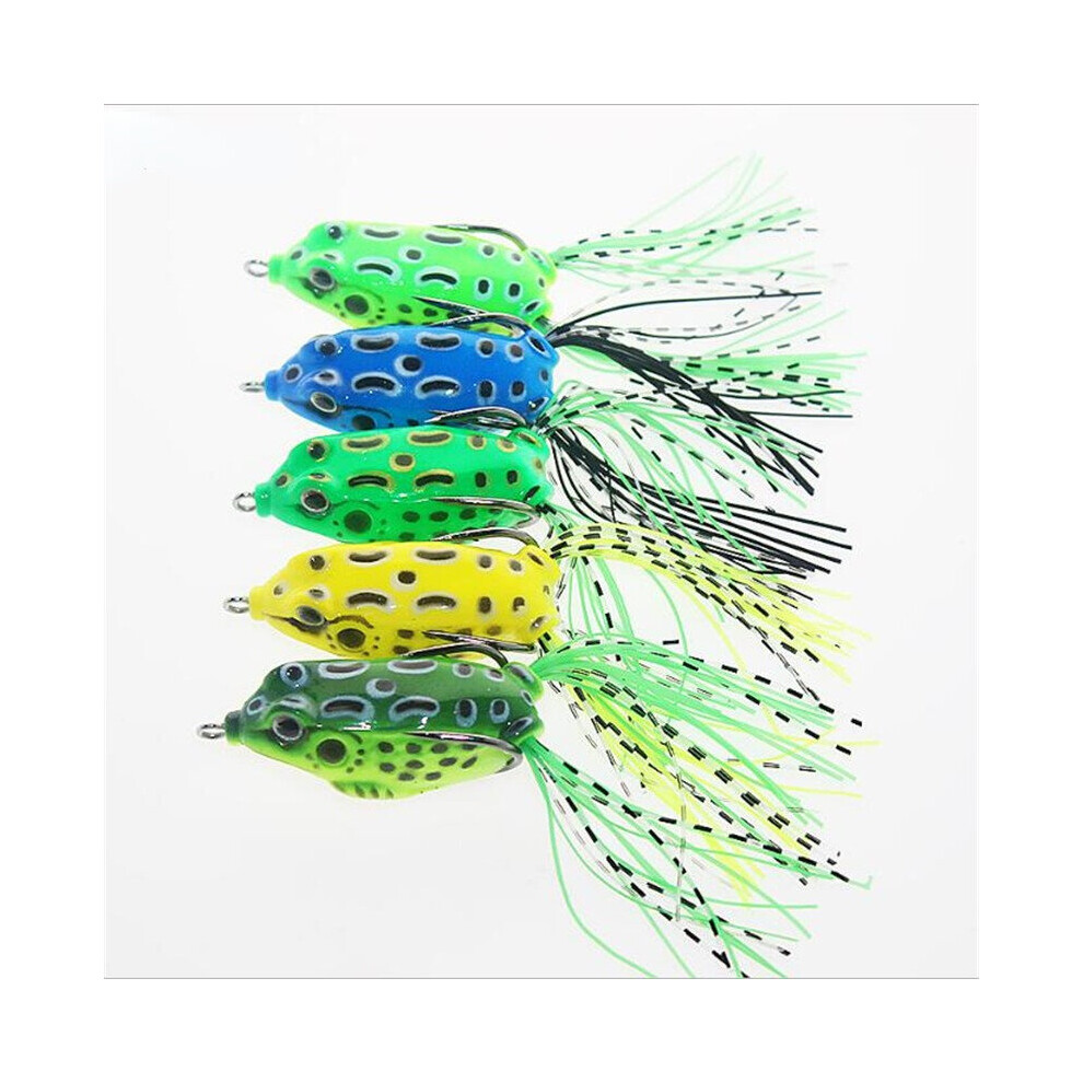 (2) High Quality Fishhooks Live Target Frog Fishing Lures
