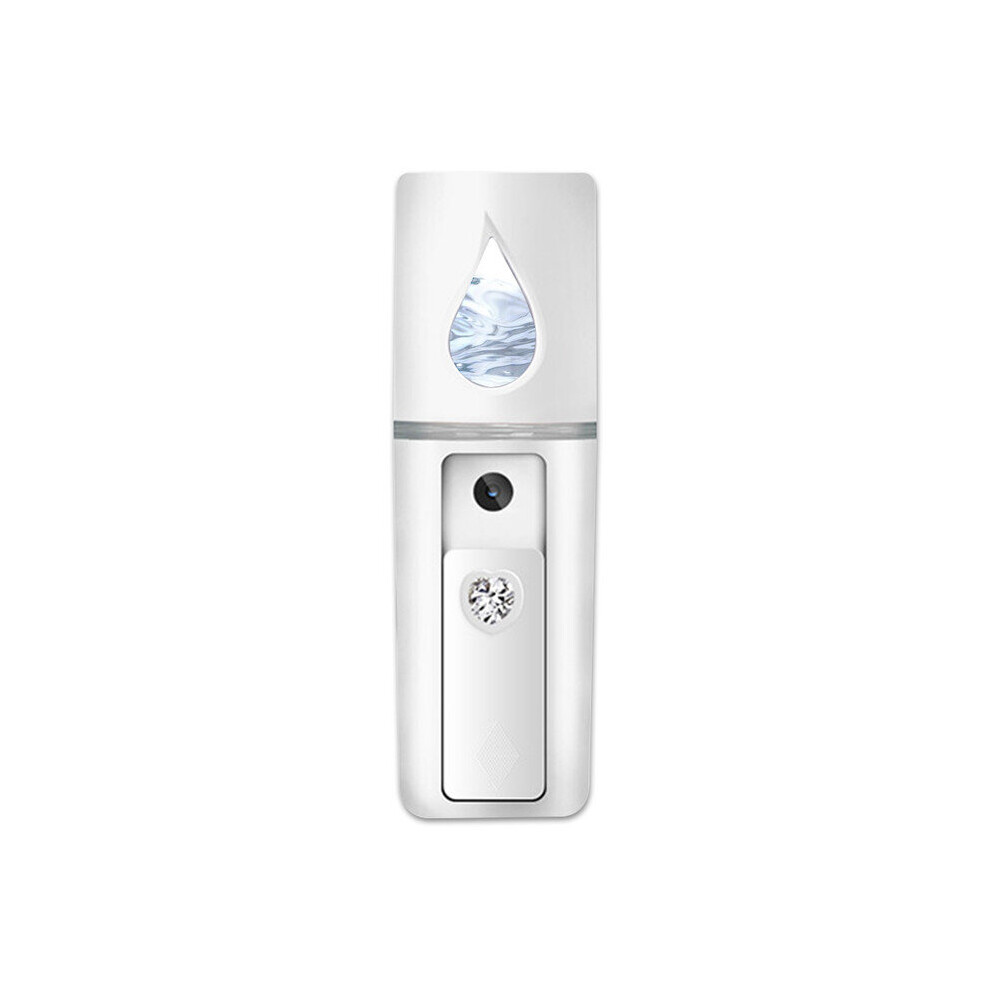 Hkhbjs White (White) Usb Portable Nano Mist Sprayer Facial Body Nebulizer