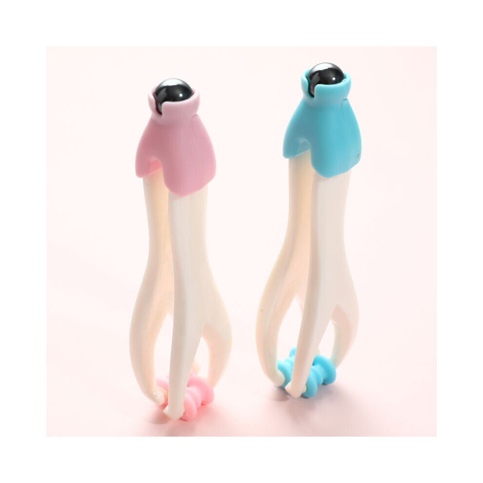 Hkhbjs Pink (Pink) Hand Acupuncture Points Finger Joint Massager Rollers Handheld Massager