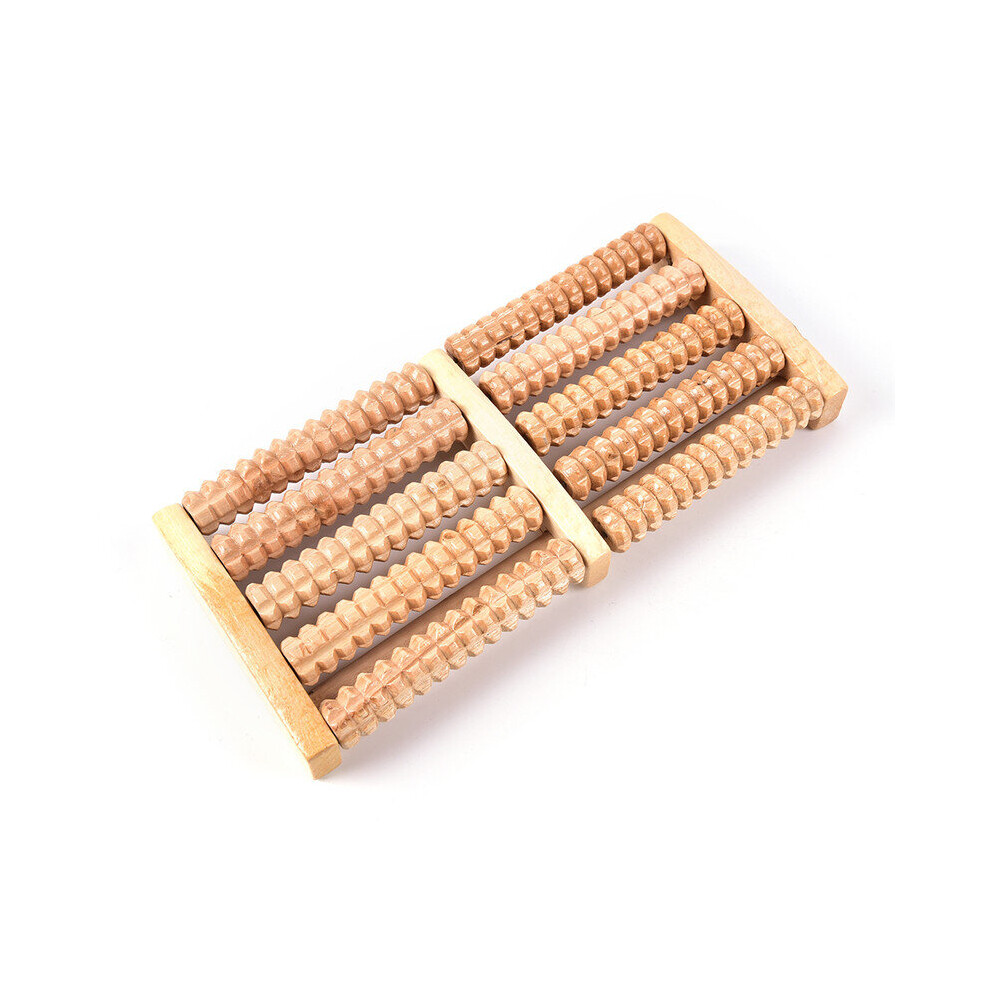 Hkhbjs Protable High Quality Wooden Roller Reflexology Foot Massager Stress Relief