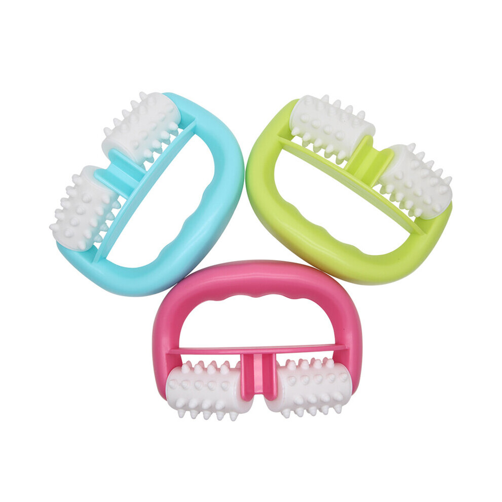 Hkhbjs (Rose) Fat Control Roller Massager Anti Cellulite Weight Loss Tool