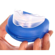 Anti Snoring Silicone Mouthguard - Comfortable Sleep Guard with Four Breathable Holes, Ready-Form Fit and Gentle Jaw Support