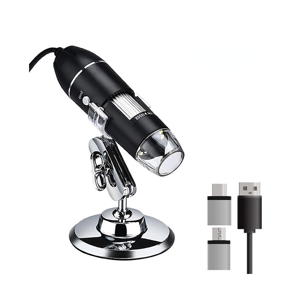 1000X Digital Microscope Camera 3in1 Type-C USB Portable Electronic Microscope-image-OPC-P8QKW2K-NEW