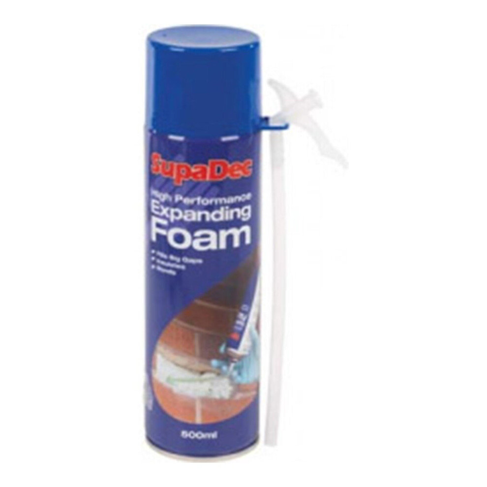 Supadec High Performance Expanding Foam 500Ml