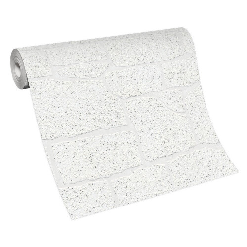 Erismann Imitations 2 Stone White Wallpaper 10091-01 1