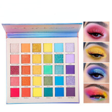30-color Pearly Matte Glitter Eyeshadow Palette Make-up Dream Rainbow Palette