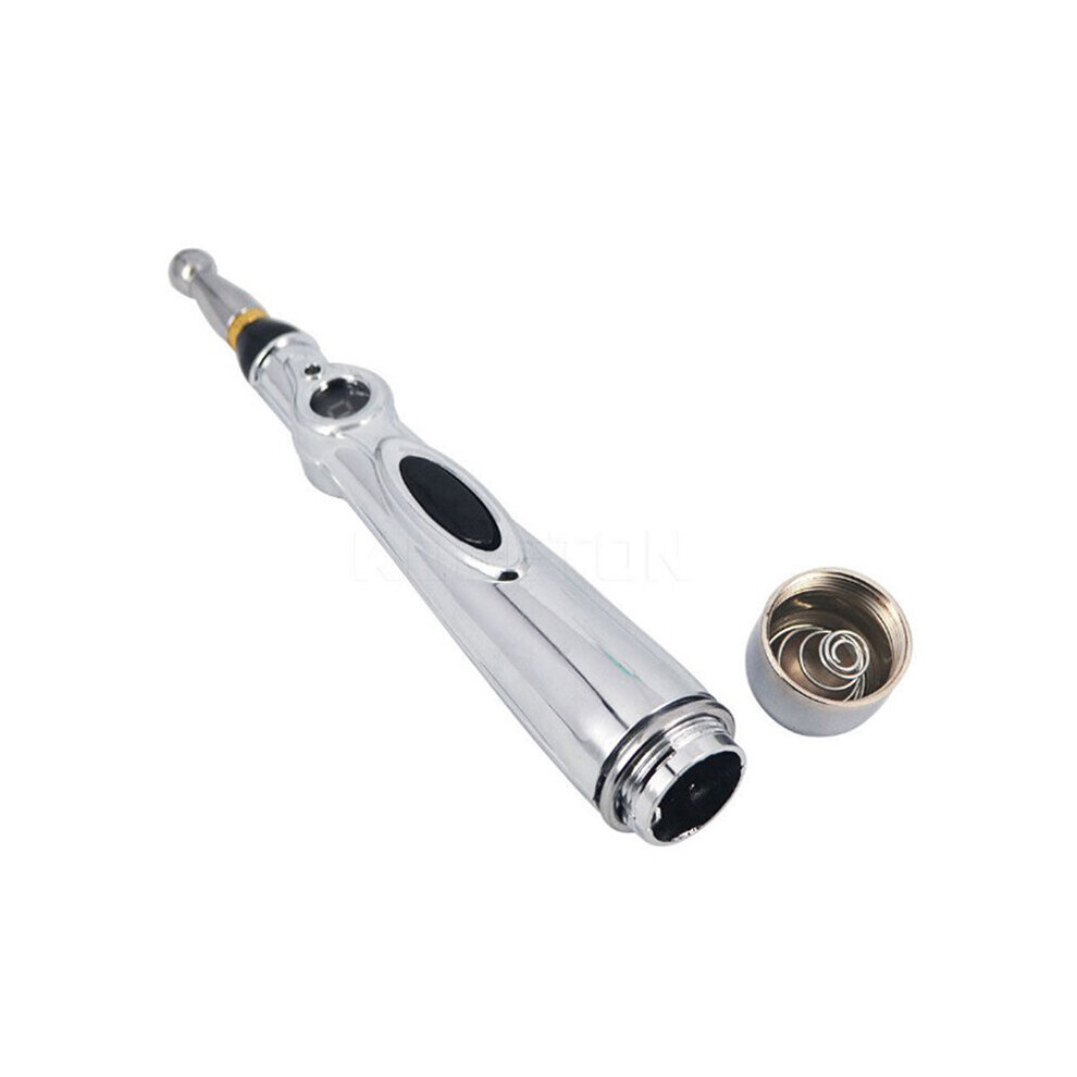 Hkhbjs Electronic Acupuncture Pen Electric Meridians Laser Therapy Heal Massage Pen