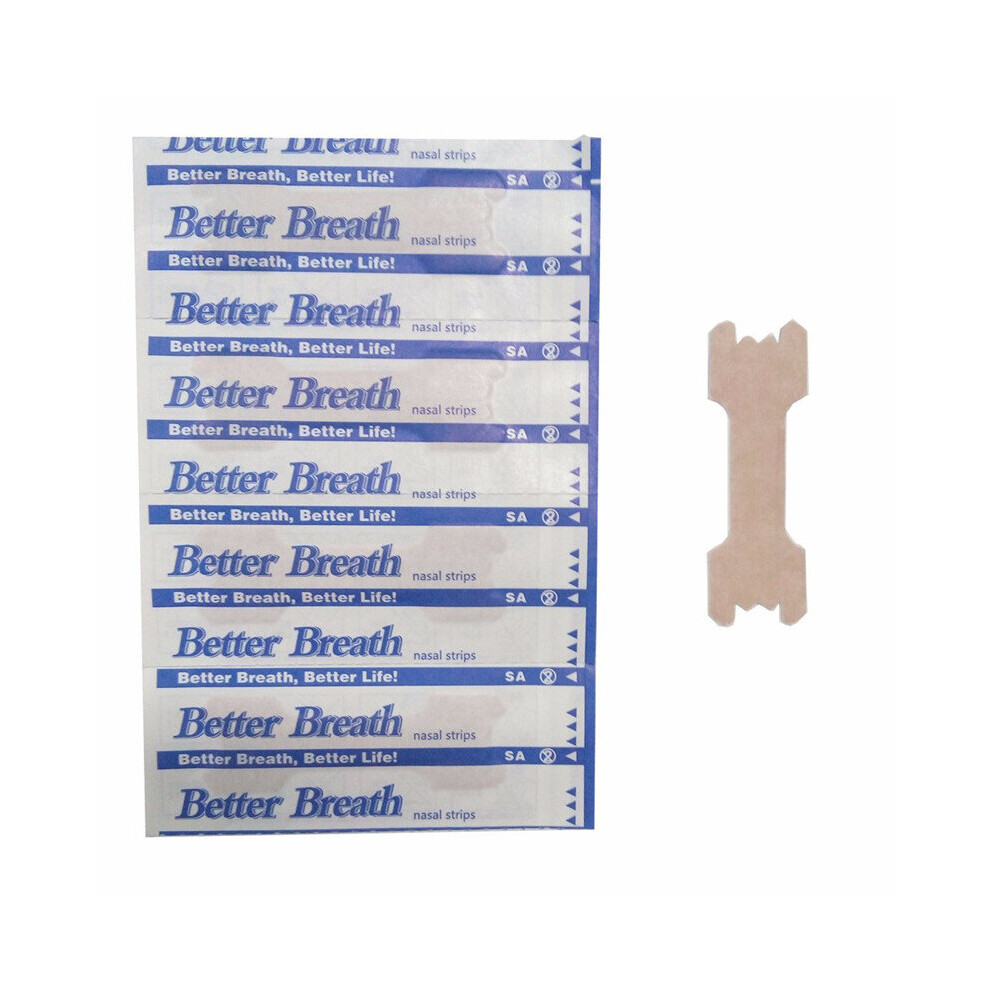 (50pc Better Breath L) 50 Pcs Breathe Right Better Nasal Strips Right Way