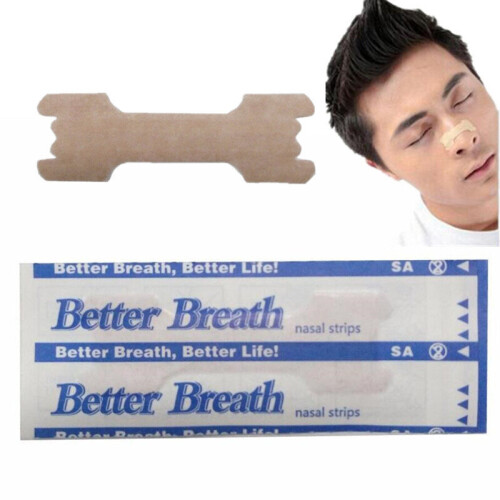 (50pc Better Breath S) 50 Pcs Breathe Right Better Nasal Strips Right Way 1
