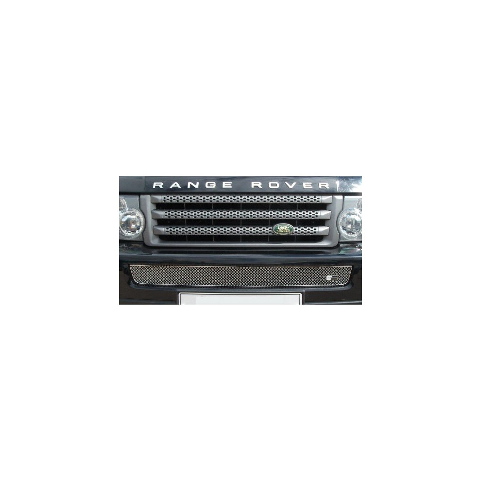 (Silver) Range Rover Sport - Centre Grille (2006 To 2009) Silver 5060448599011