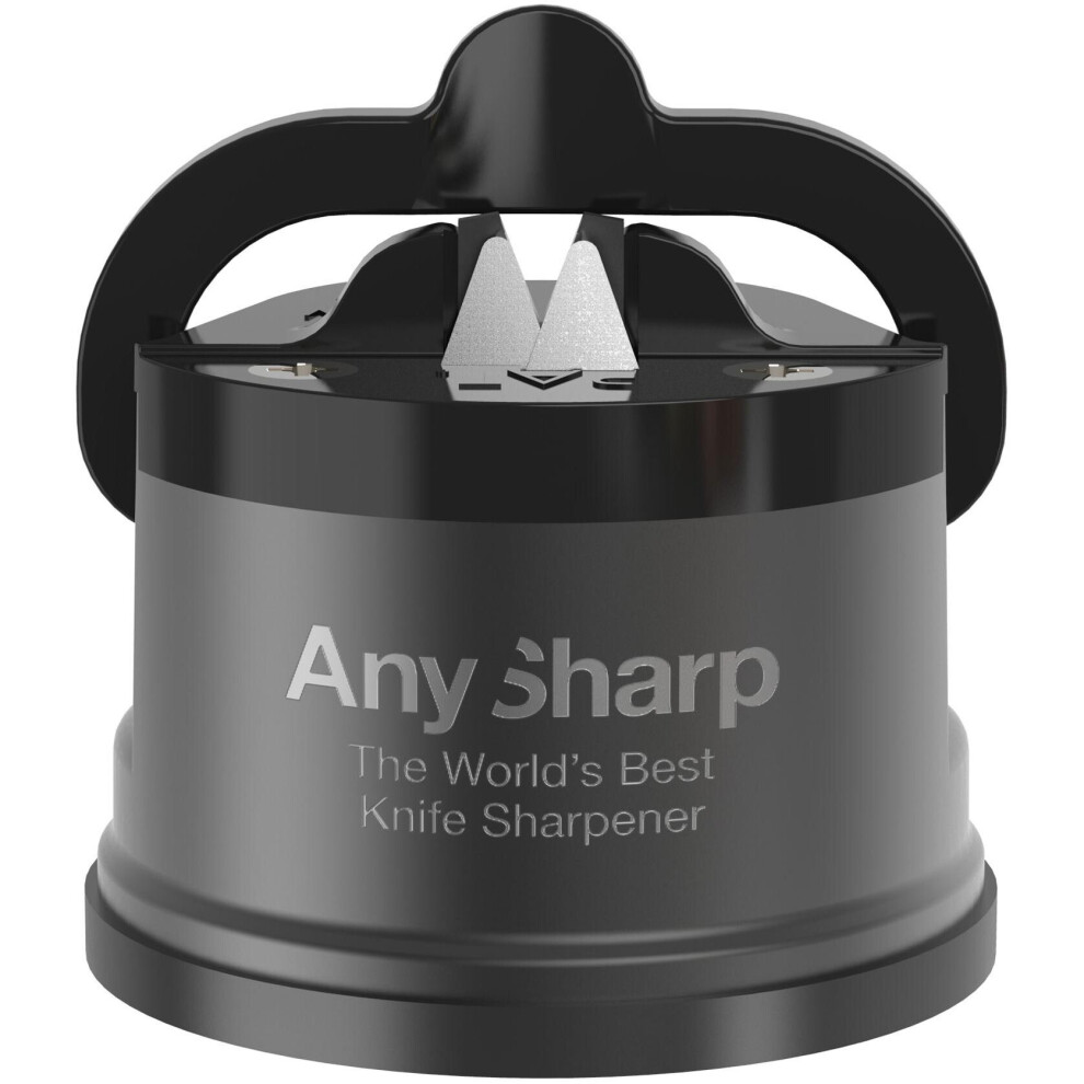 (Gunmetal) AnySharp Pro World's Best Knife Sharpener