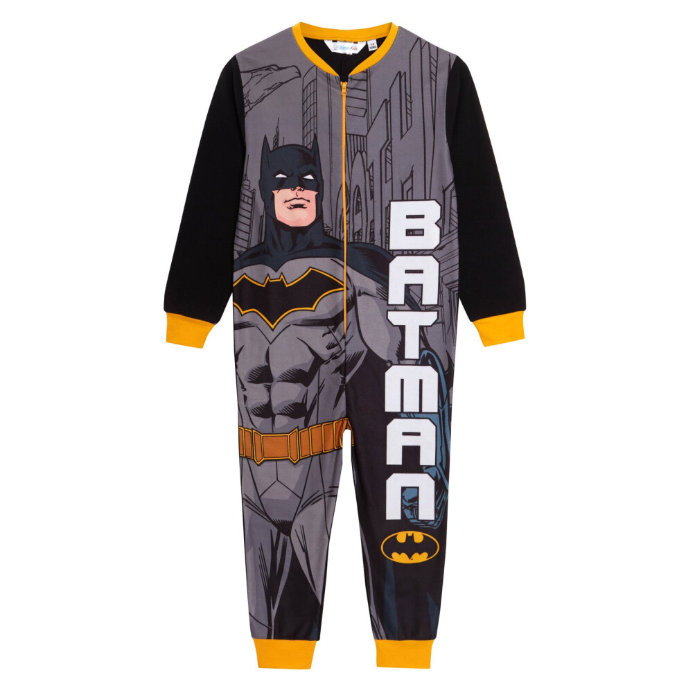 (3-4 Years) Boys Batman Fleece All In One