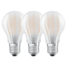 Osram LED Frosted Filament Light Bulb | 100w | GLS ES (E27) [3-Pack]
