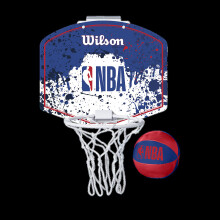 Mini NBA Korb - NBA - Einheitsgröße - Blau - Einfache Montage - Für Erwachsene und Kinder ab 4 Jahren
