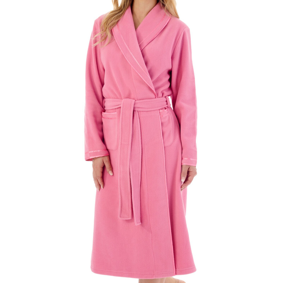 (Pink, Large) Slenderella HC6323 Women's Dressing Gown