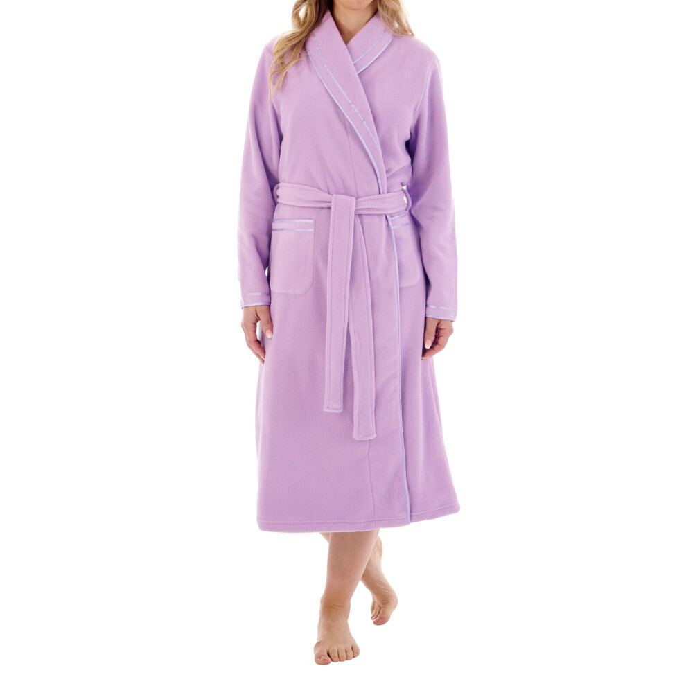 (Lilac, Large) Slenderella HC6323 Women's Dressing Gown