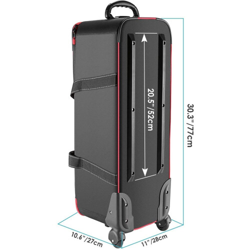 Medium Roller Bag Case For Photographic Studio & Camera 2