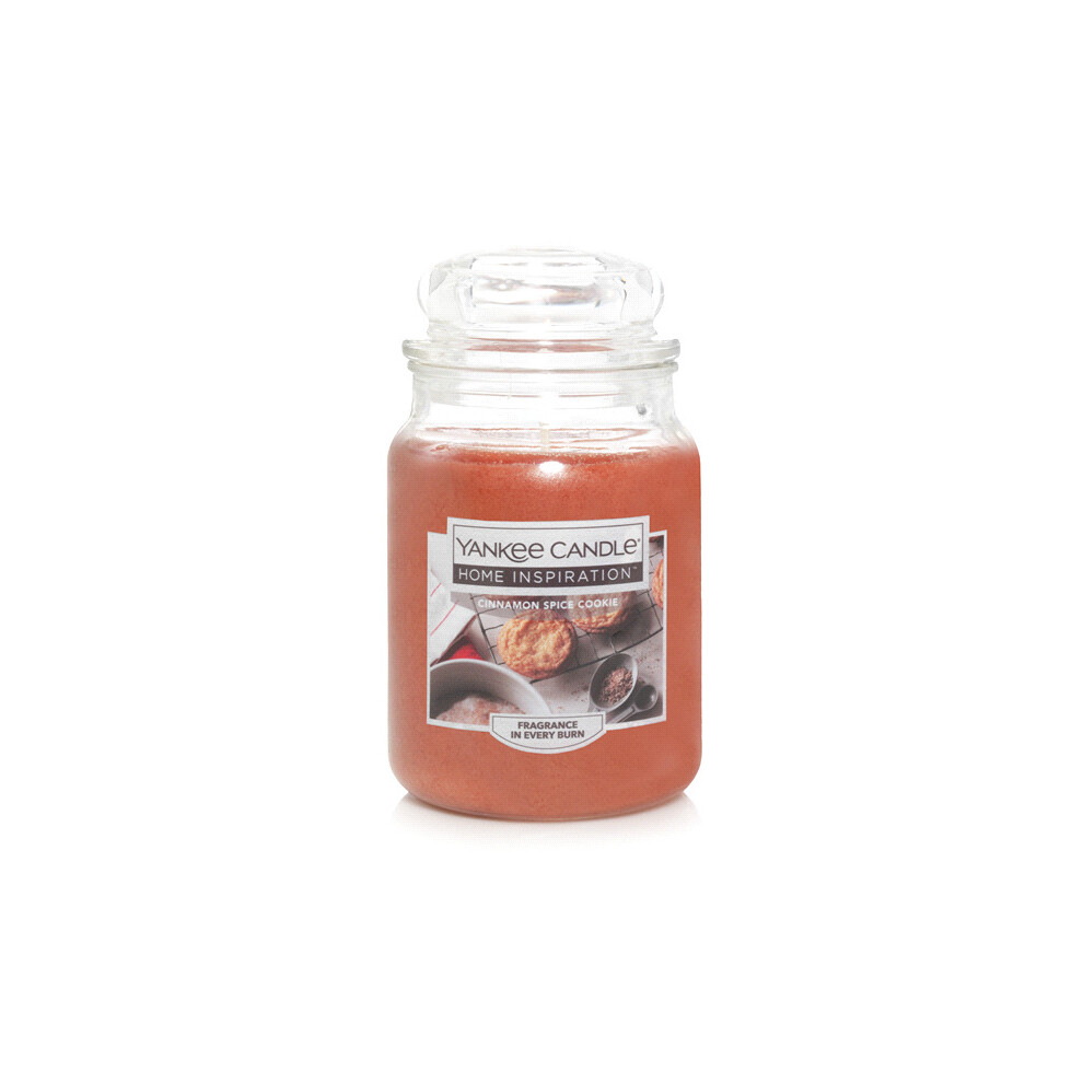 Yankee Candle Home Inspiration Large Jar Cinnamon Spice cookie 538g
