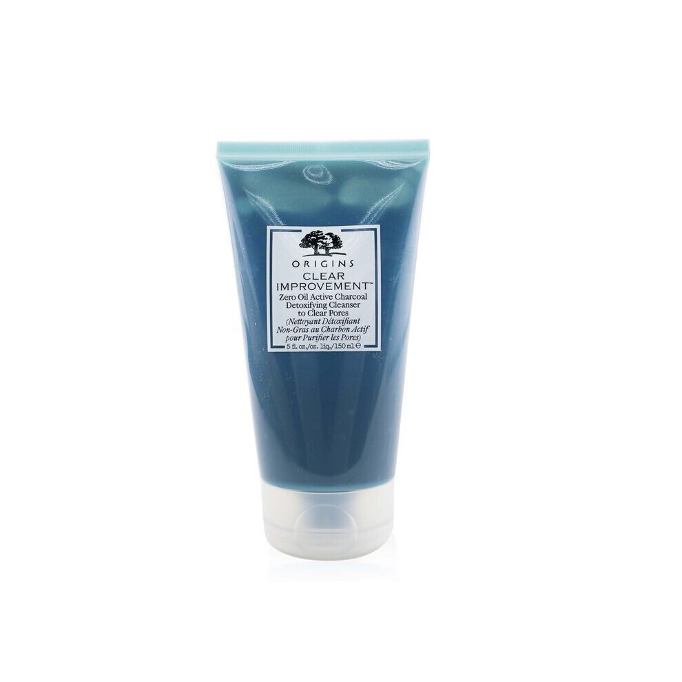Clear Improvement Zero Oil Active Charcoal Detoxifying Cleanser - 150ml/5oz
