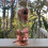 Selections Copper Style Hanging Bird Seed Feeder with 4 Feeding Ports 4