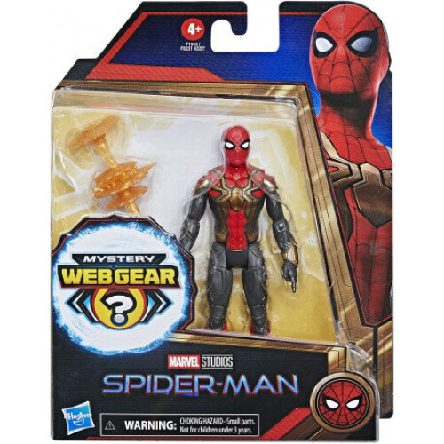 Spiderman Spider-Man Iron Spider Mystery Web Gear 6" Action Figure 2